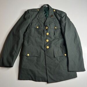 US Army Class A Dress Green Uniform Jacket Blouse 36S 8405-00-965-1604 David
